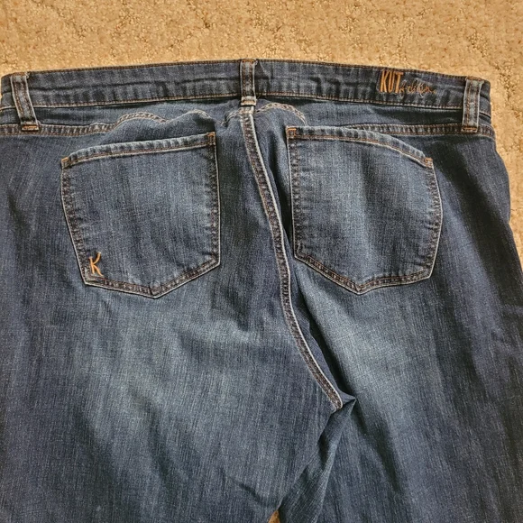 Kut from the Kloth Dark Blue Katy Boyfriend Jeans - Picture 7 of 7